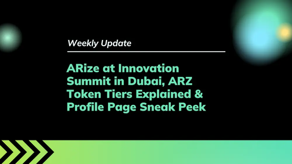 Read more about the article Weekly Update from ARize Group: May 9-13