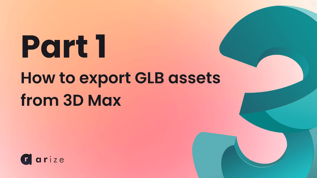 Lees meer over het artikel How to export GLB assets from 3D Max – Part 1