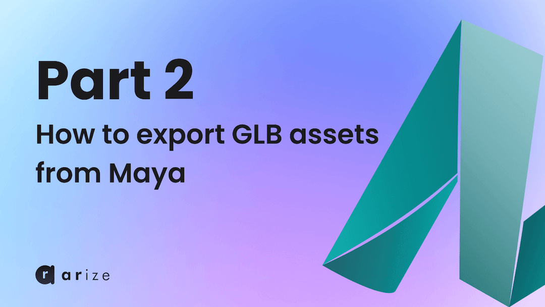 Lees meer over het artikel How to export GLB assets from Maya – Part 2